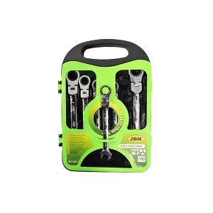 SET DE 7 CHEI COMBINATE CU CLICHET SI CAP ROTATIV JBM