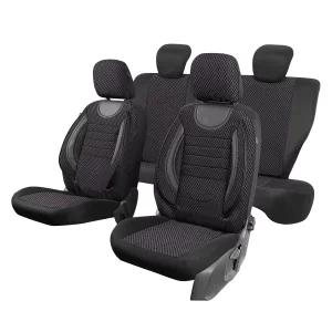 SET HUSE SCAUN CITY GRI NEGRU