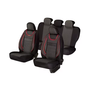 SET HUSE SCAUN DYNAMIC NEGRU