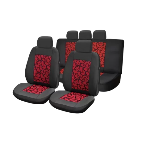 SET HUSE SCAUN LUX - ROSU