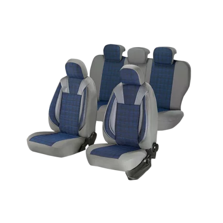 SET HUSE SCAUN LUXURY ALBASTRU