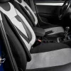 SET HUSE SCAUN NERO GRI