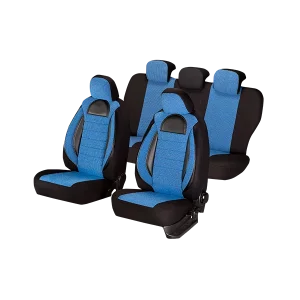SET HUSE SCAUN RACING ALBASTRU
