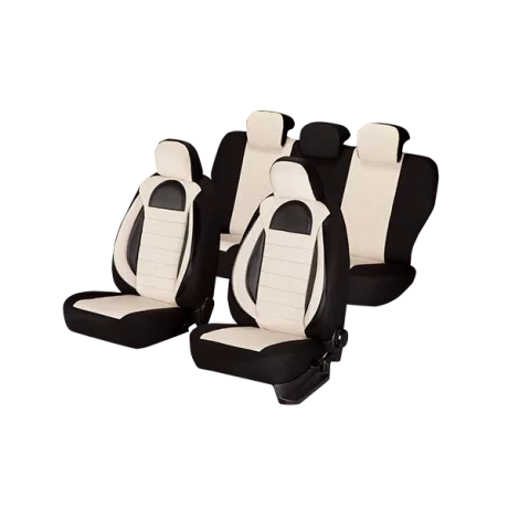 SET HUSE SCAUN RACING BEJ