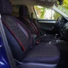 SET HUSE SCAUN RACING NEGRU