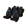 SET HUSE SCAUN RACING NEGRU - ALBASTRU