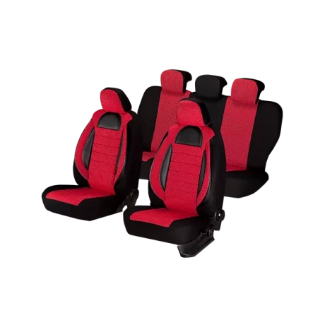 SET HUSE SCAUN RACING ROSU
