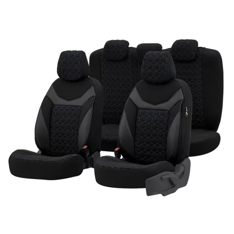 SET HUSE SCAUN SAPPHIRE ALBASTRU