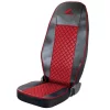SET HUSE SCAUN TRUCK UMBRELLA PENTRU SCANIA SERIA R 2006-2020 PIELE ECOLOGICA NEAGRA+ROSU