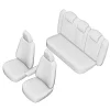 SET HUSE SCAUN UMBRELLA PENTRU AUDI A-4 (B8) 2007-2016 (BANCHETA FRACTIONATA) CU TETIERE FATA STANDARD. TETIERE SPATE IN FORMA DE L