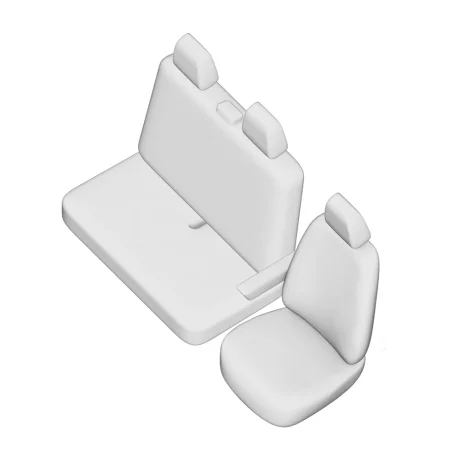 SET HUSE SCAUN UMBRELLA PENTRU RENAULT MASTER (2+1) 2020-