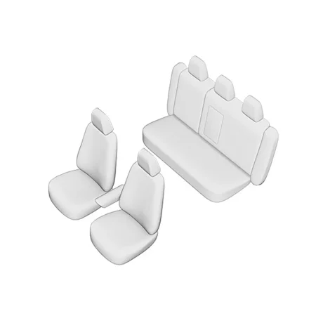 SET HUSE SCAUN UMBRELLA PENTRU TOYOTA COROLLA 2007-2013 (BANCHETA FRACTIONATA)