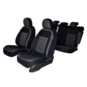 SET HUSE SCAUN UMBRELLA PENTRU VW TIGUAN 2008-2011 (BANCHETA FRACTIONATA. MASUTA CAFEA) CU TETIERE SPATE IN FORMA DE L