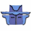 SET PERDELE CABINA CAMION. UNIVERSALE. VELUR. ALBASTRU-NEGRU
