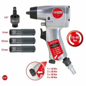SET SURUBELNITE CU VIBRATII 1/4 PENTRU BUJII INCANDESCENTE. 5 PIESE