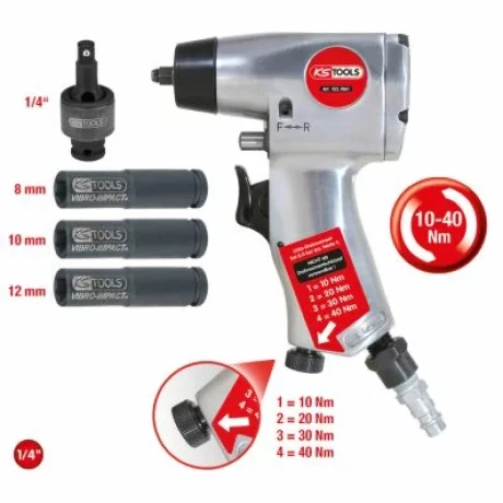 SET SURUBELNITE CU VIBRATII 1/4 PENTRU BUJII INCANDESCENTE. 5 PIESE