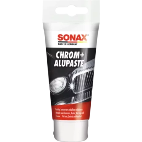 SOLUTIE ABRAZIVA PENTRU SUPRAFETELE DIN CROM SI ALUMINIU, 75ML SONAX
