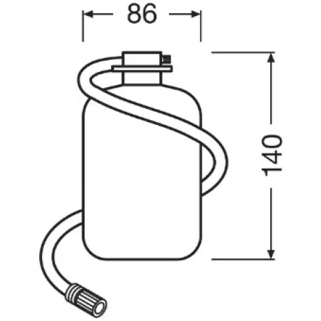 SPRAY REPARATII ANVELOPE TYRESEAL 450 OSRAM