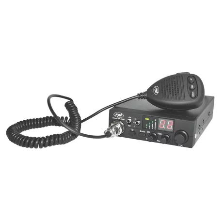 STATIE RADIO CB PNI ESCORT HP 8000L 12V 4W CU ASQ REGLABIL, FUNCTIE LOCK, MUFA DE BRICHETA INCLUSA