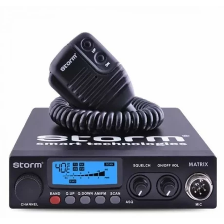 STATIE RADIO STORM MATRIX 12/24V((include taxa de timbru verde)