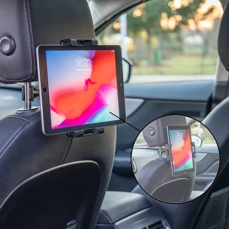 SUPORT AUTO PREMIUM PENTRU TABLETA CU PRINDERE IN TETIERA