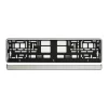 SUPORT NUMAR INMATRICULARE MEGA DRIVE CHROME 1 BUC