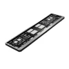 SUPORT NUMAR INMATRICULARE MEGA DRIVE CHROME BRUSH 1 BUC