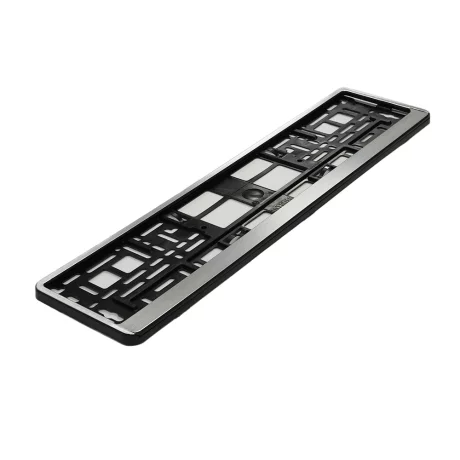 SUPORT NUMAR INMATRICULARE MEGA DRIVE CHROME BRUSH 1 BUC