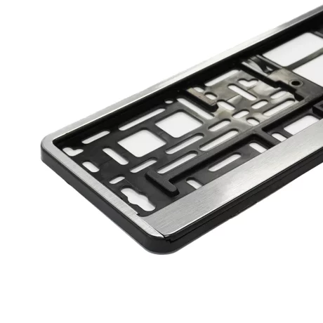 SUPORT NUMAR INMATRICULARE MEGA DRIVE CHROME BRUSH 1 BUC