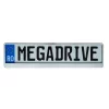 SUPORT NUMAR INMATRICULARE MEGA DRIVE CHROME BRUSH 1 BUC