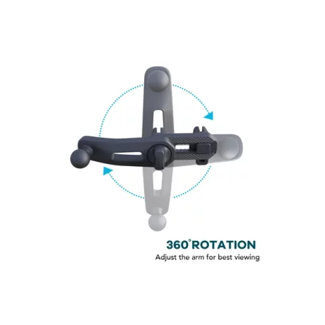 SUPORT TELEFON MAGNETIC AUTO CU FIXARE IN GRILA DE VENTILATIE SI BRAT REGLABIL