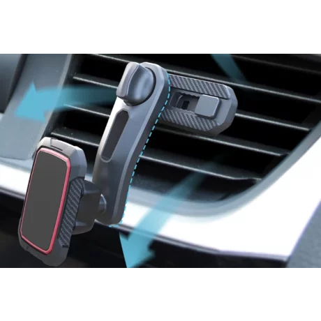 SUPORT TELEFON MAGNETIC AUTO CU FIXARE IN GRILA DE VENTILATIE SI BRAT REGLABIL