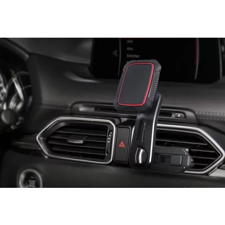SUPORT TELEFON MAGNETIC AUTO CU FIXARE IN GRILA DE VENTILATIE SI BRAT REGLABIL