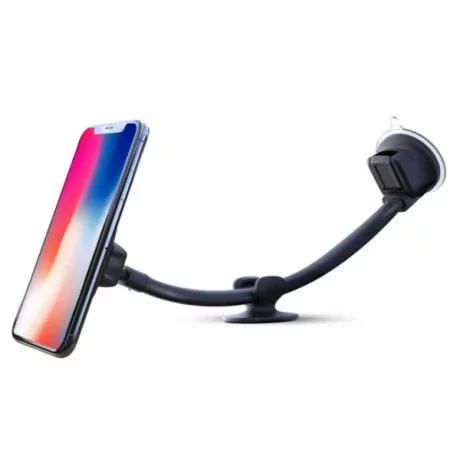 SUPORT TELEFON MAGNETIC AUTO CU FIXARE PE PARBRIZ CU VENTUZA