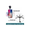 SUPORT TELEFON MAGNETIC AUTO CU FIXARE PE PARBRIZ CU VENTUZA