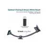 SUPORT TELEFON MAGNETIC AUTO CU FIXARE PE PARBRIZ CU VENTUZA