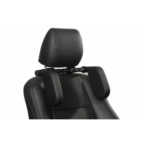 SUPORT TETIERA AUTO REGLABIL-PIELE ECOLOGICA NEAGRA