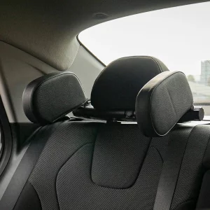 SUPORT TETIERA AUTO REGLABIL-PIELE ECOLOGICA NEAGRA