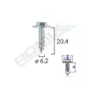 SURUB CU SAIBA ALFA ROMEO FIAT 6.2X20.4MM SET 10 BUC