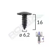 SURUB FIXARE ELEMENTE EXTERIOR PENTRU TOYOTA, KIA, HYUNDAI 6.2X16MM SET 10 BUC