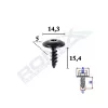 SURUB FIXARE PENTRU AUDI,VW, SKODA5X15.4MM SET 10 BUC