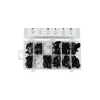 TRUSA DE CLIPS DE PLASTIC - UNIVERSAL 128 PCS JBM