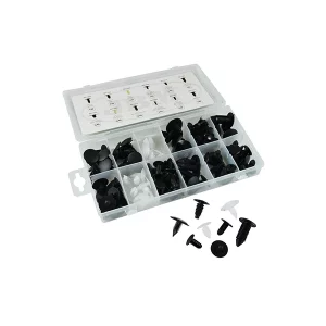 TRUSA DE CLIPS DE PLASTIC - UNIVERSAL 128 PCS JBM