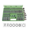 TRUSA SPECIALA CAPETE SURUBELNITA 74 PIESE PENTRU SURUBURI RIBE 12 FETE TORX HEXAGONAL JBM