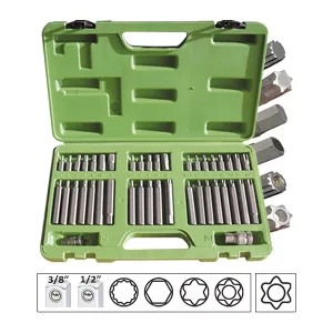 TRUSA SPECIALA CU 40 CAPETE DE SURUBELNITA PENTRU SURUBURI TORX JBM