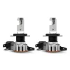 SET 2 BECURI NIGHT BREAKER LED START H4 +230% BLISTER OMOLOGARE RAR